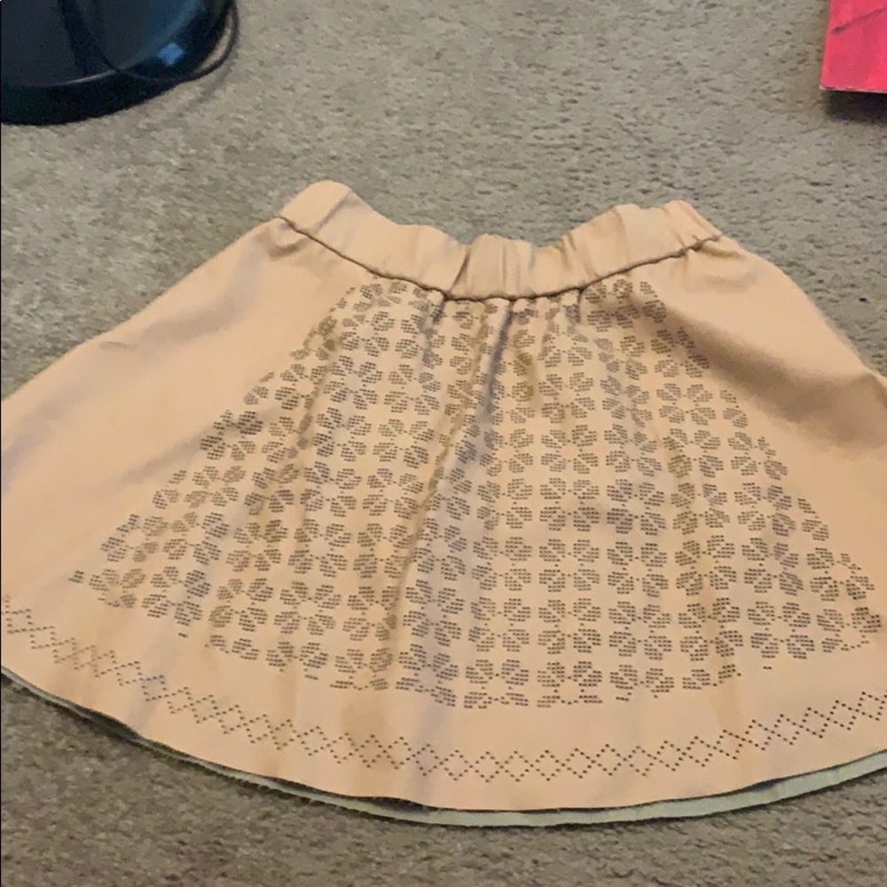 Fall Leather Skirt
